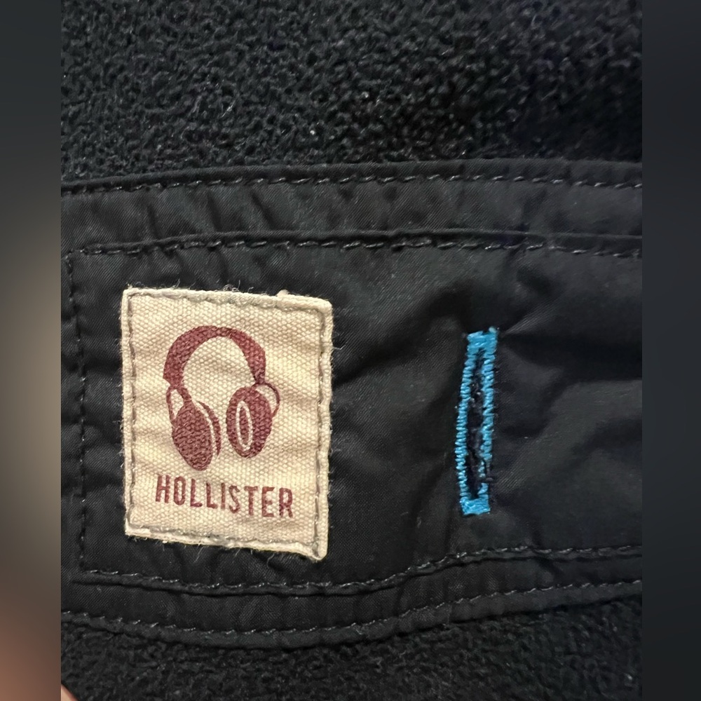 Hollister Snow/winter Fleece Lined Puffer Jacket With Hood/ size S - Picture 5 of 7